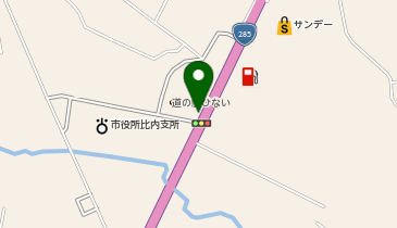 [EV]道の駅 ひないの地図画像