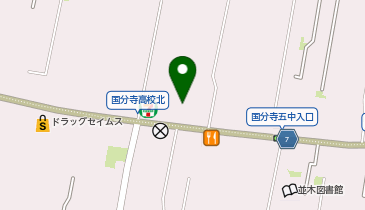 [EV]中国料理 浜木綿 国分寺北町店の地図画像