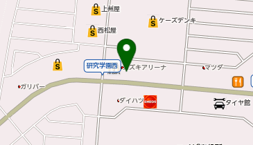 [EV](株)スズキ自販茨城 スズキアリーナつくば研究学園の地図画像