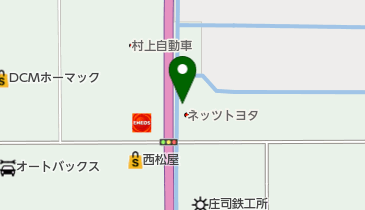 [EV]ネッツトヨタ旭川(株) なよろ店の地図画像
