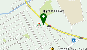 [EV]セブンイレブン桶川高校前店の地図画像