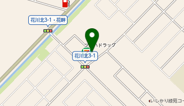 [EV]セブンイレブン石狩花川北3条店の地図画像
