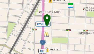 [EV]大阪スバル(株) 城東店の地図画像