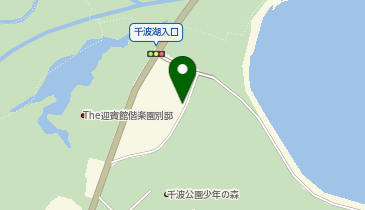 [EV]水戸市 千波公園 千波湖西駐車場の地図画像