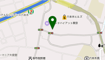 [EV]森ビル(株) 六本木ヒルズ (P2駐車場 C区画)の地図画像