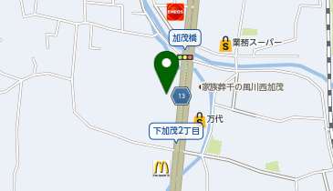 [EV]兵庫スバル自動車(株) 川西加茂店の地図画像