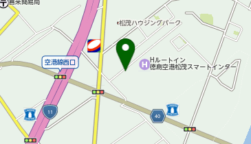 [EV]ルートインジャパン(株) ホテル ルートイン徳島空港 -松茂スマートインター-の地図画像