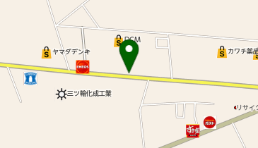 [EV]DCM八街店の地図画像