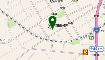 [EV]岩国市役所の地図画像