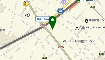 [EV]エディオン岸和田店の地図画像