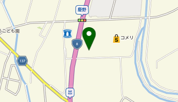 [EV]コメリパワー魚津店の地図画像