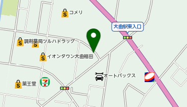[EV]コメリパワー大曲店の地図画像