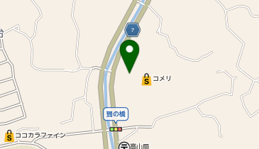 [EV]コメリパワー生駒店の地図画像