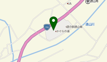 [EV]飯田市 道の駅 遠山郷の地図画像