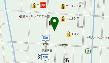 [EV]イオンリテール(株) イオン白根店の地図画像