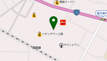 [EV]イオンタウン上里の地図画像