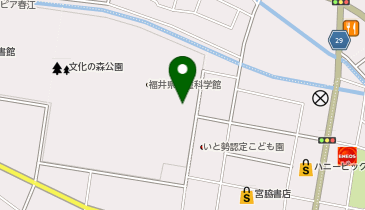 [EV]福井県児童科学館 エンゼルランドふくいの地図画像