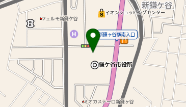 [EV]鎌ケ谷市役所の地図画像