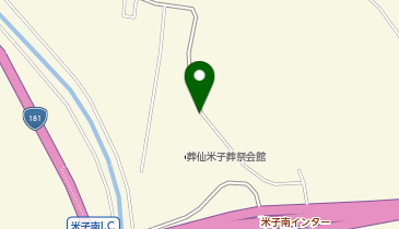 [EV](株)葬仙 米子葬祭会館の地図画像