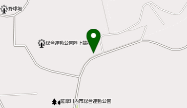 [EV]薩摩川内市  薩摩川内市 総合運動公園の地図画像
