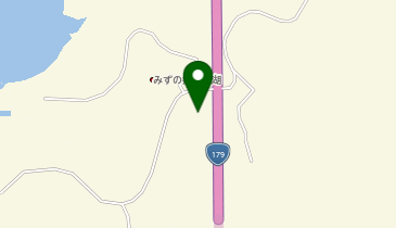 [EV](一社)鏡野観光局 奥津湖総合案内所 「みずの郷奥津湖」 ビジターセンターの地図画像