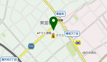[EV](株)ナフコ ホームプラザナフコ 南福岡店の地図画像