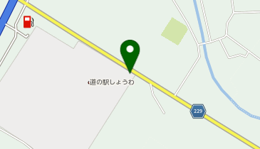 [EV]潟上市 道の駅 しょうわ (ブルーメッセあきた)の地図画像