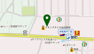 [EV]イオンリテール(株) イオンスタイル仙台卸町 (立体P 4階)の地図画像