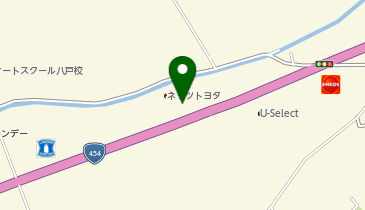 [EV]ネッツトヨタみちのく(株) 西店の地図画像