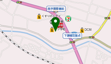 [EV]フジ宇和店 (CASUAL館前)の地図画像