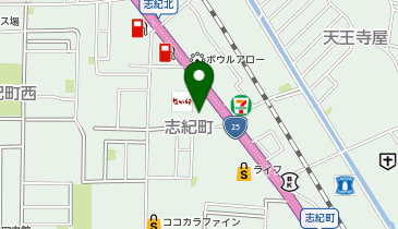 [EV]ARROW志紀店の地図画像