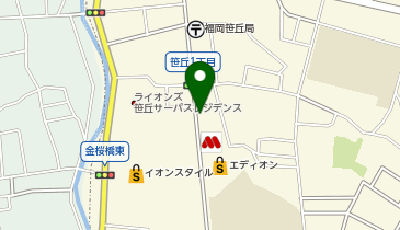 [EV]エムザス 笹丘店の地図画像