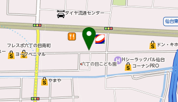 [EV]ホテル ルネッサンス 仙台の地図画像