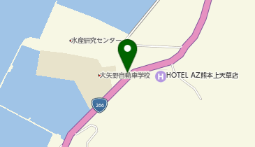 [EV]エンペラー上天草店の地図画像