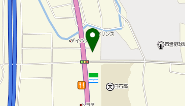 [EV]ネッツトヨタ仙台(株) 白石店の地図画像