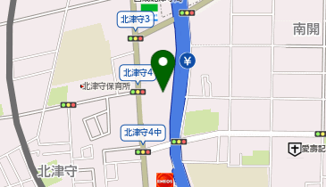[EV]くら寿司 北津守店の地図画像
