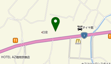 [EV](株)チョイスホテルズジャパン コンフォートイン宗像の地図画像