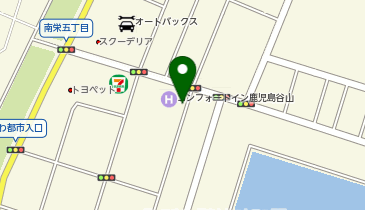 [EV](株)チョイスホテルズジャパン コンフォートイン鹿児島谷山の地図画像