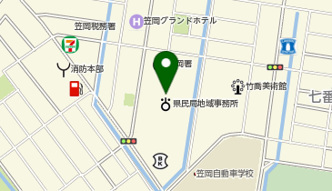 [EV]岡山県 井笠地域事務所の地図画像