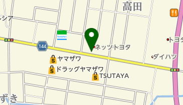 [EV]ネッツトヨタ山形(株) 寒河江店の地図画像