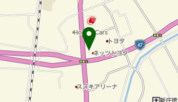 [EV]ネッツトヨタ山形(株) 新庄店の地図画像