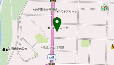 [EV]京都スバル自動車(株) 久世橋店の地図画像