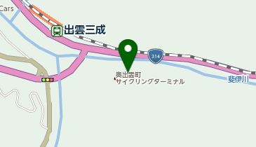 [EV]奥出雲町サイクリングターミナルの地図画像