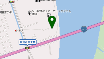 [EV]唐津市文化体育館の地図画像