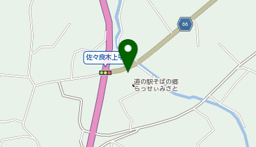 [EV]恵那市 道の駅 そばの郷 らっせぃみさとの地図画像