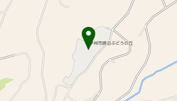 [EV]甲州市勝沼 ぶどうの丘の地図画像