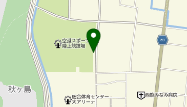 [EV]富山県総合体育センターの地図画像