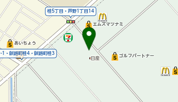 [EV]帯広日産自動車(株) 釧路日産 釧路本店の地図画像