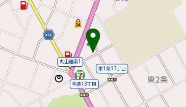 [EV]帯広日産自動車(株) 広尾店の地図画像