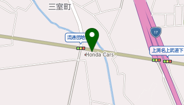 [EV](株)ホンダカーズ上毛 Honda Cars上毛 境店の地図画像